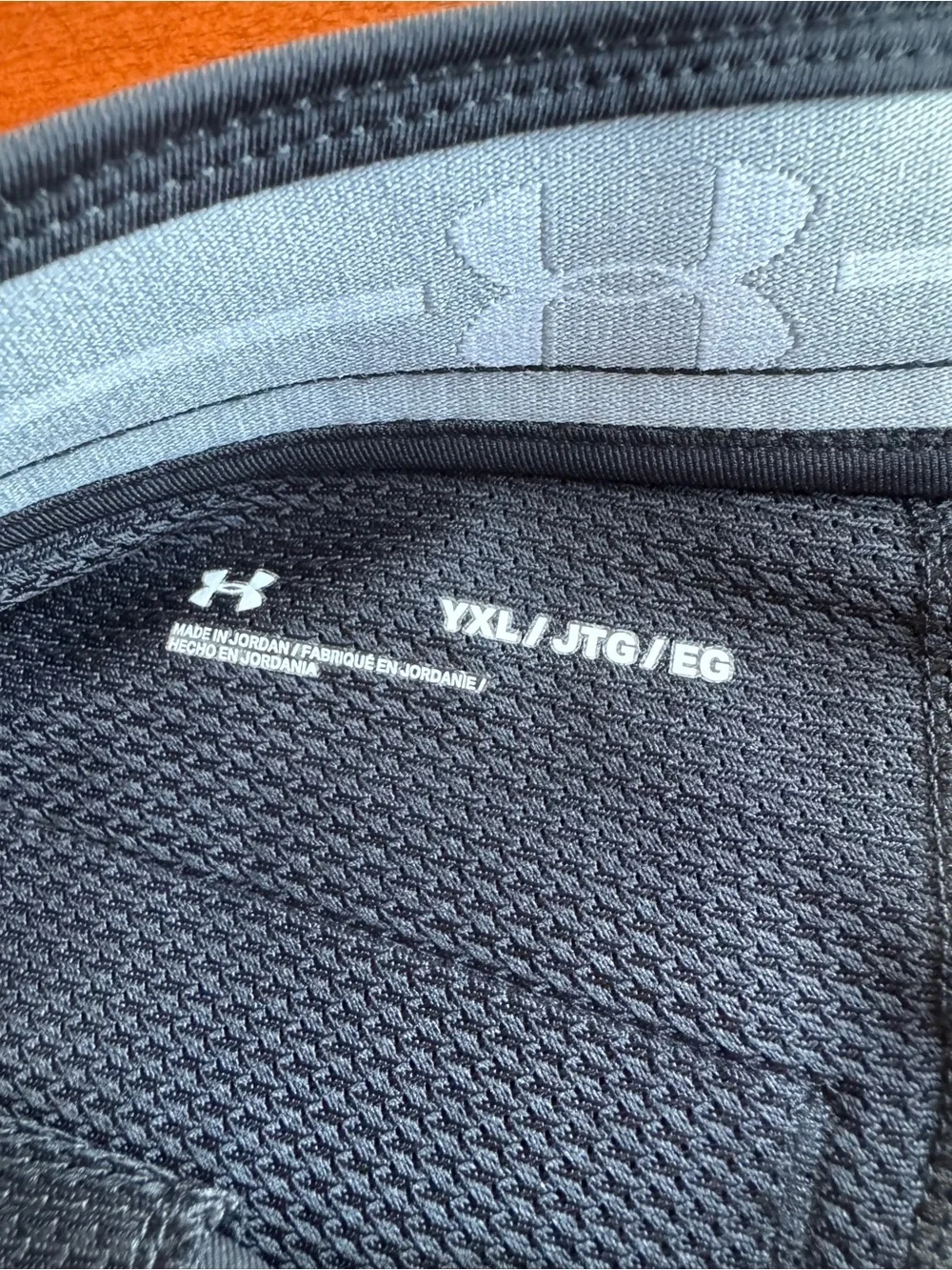 Under Armour Black Flat-Front Performance Shorts